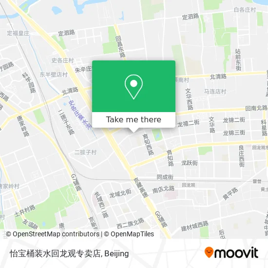 怡宝桶装水回龙观专卖店 map