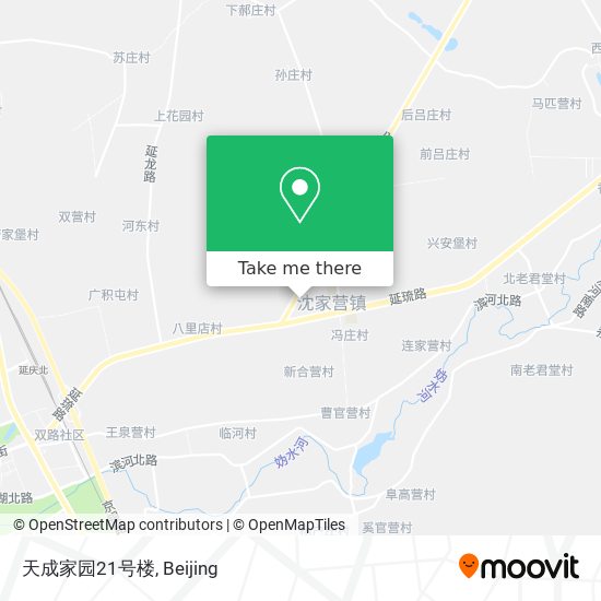 天成家园21号楼 map