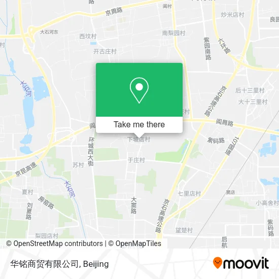 华铭商贸有限公司 map