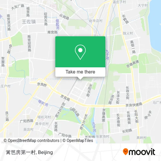 篱笆房第一村 map