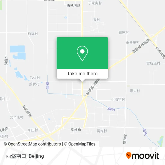 西垡南口 map