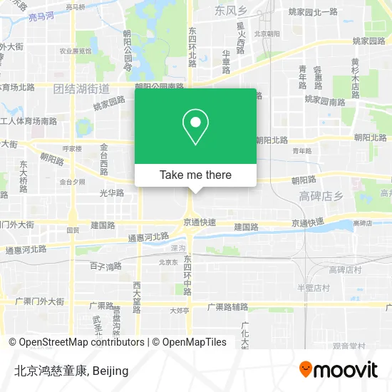 北京鸿慈童康 map
