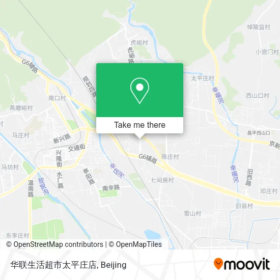 华联生活超市太平庄店 map