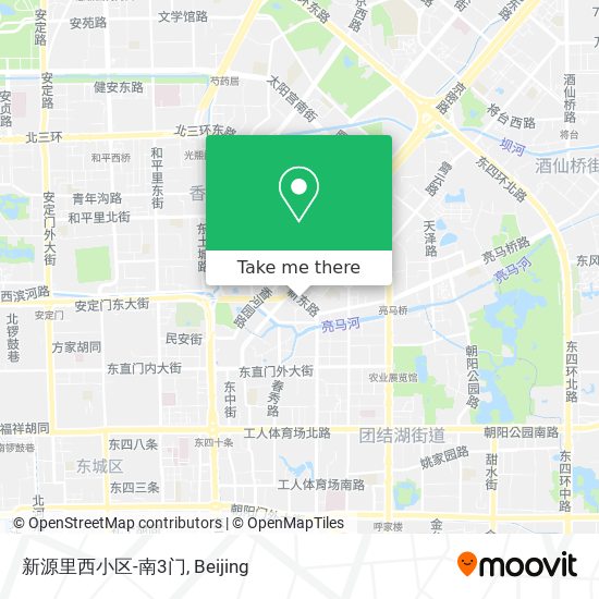 新源里西小区-南3门 map