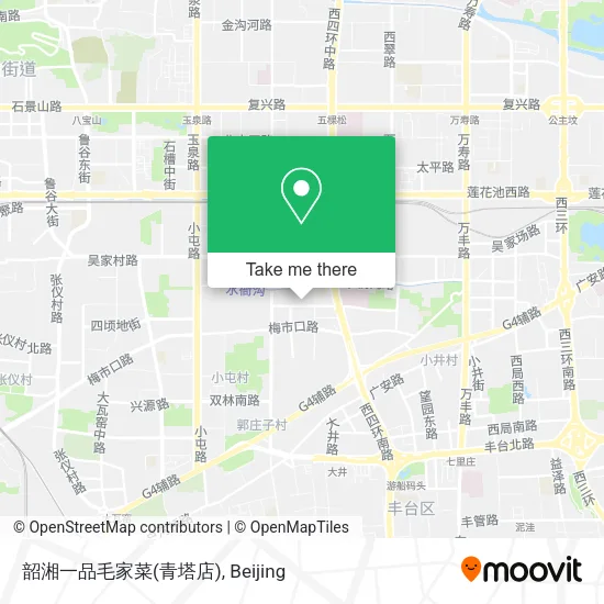 韶湘一品毛家菜(青塔店) map