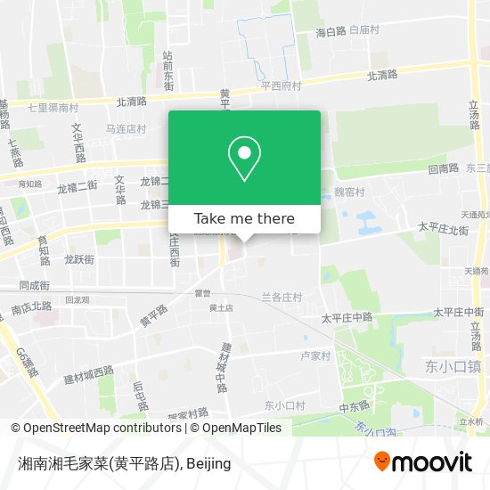 湘南湘毛家菜(黄平路店) map