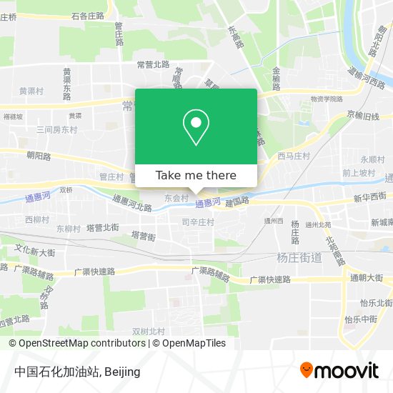 中国石化加油站 map