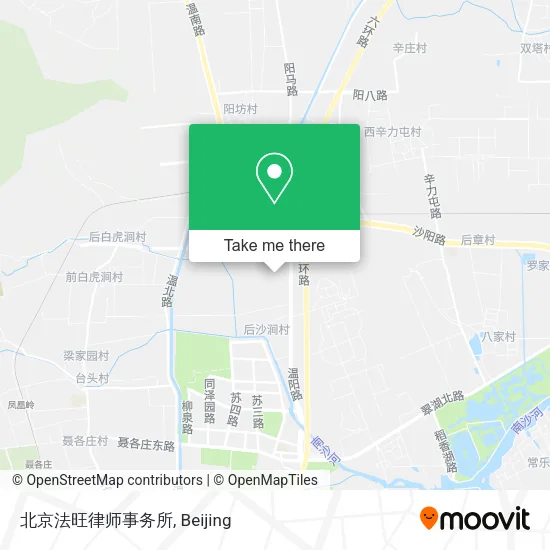 北京法旺律师事务所 map