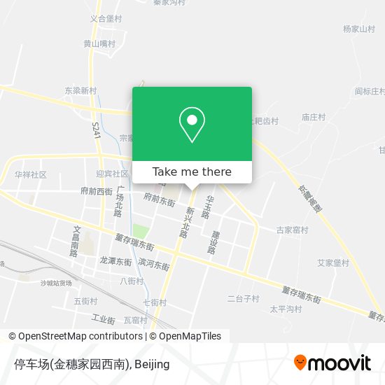 停车场(金穗家园西南) map