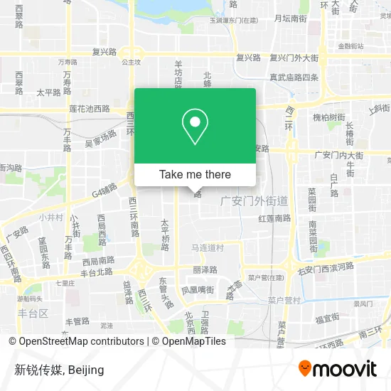 新锐传媒 map