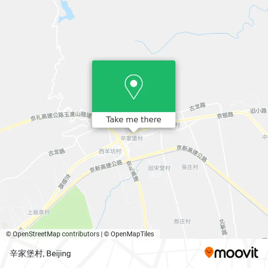 辛家堡村 map