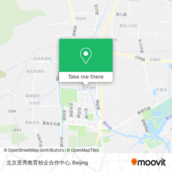 北京景秀教育校企合作中心 map