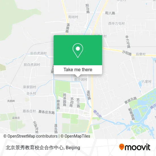 北京景秀教育校企合作中心 map