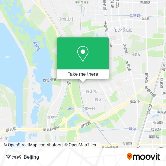富康路 map