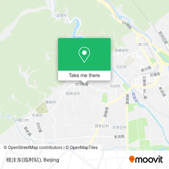 桃洼东(临时站) map