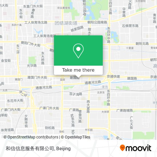 和信信息服务有限公司 map