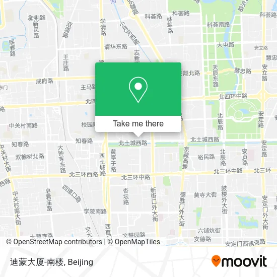 迪蒙大厦-南楼 map
