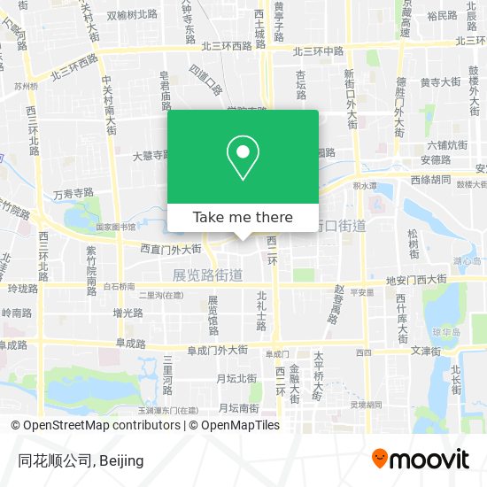 同花顺公司 map