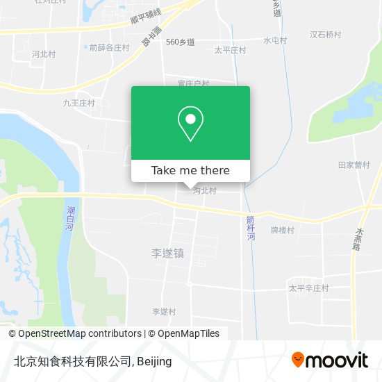 北京知食科技有限公司 map