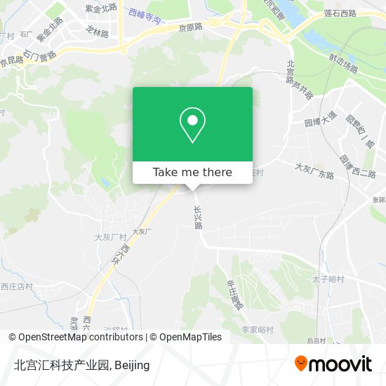 北宫汇科技产业园 map
