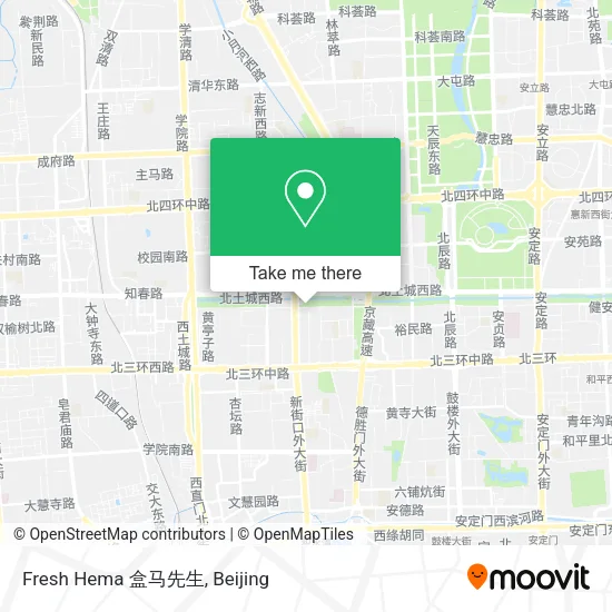 Fresh Hema 盒马先生 map