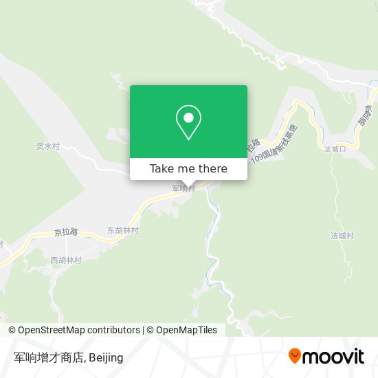 军响增才商店 map