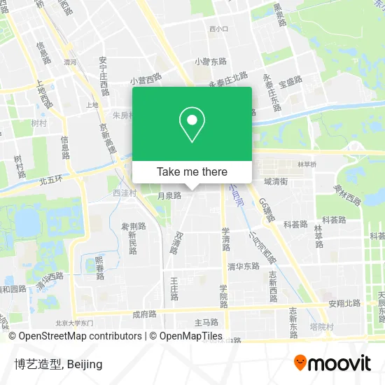 博艺造型 map