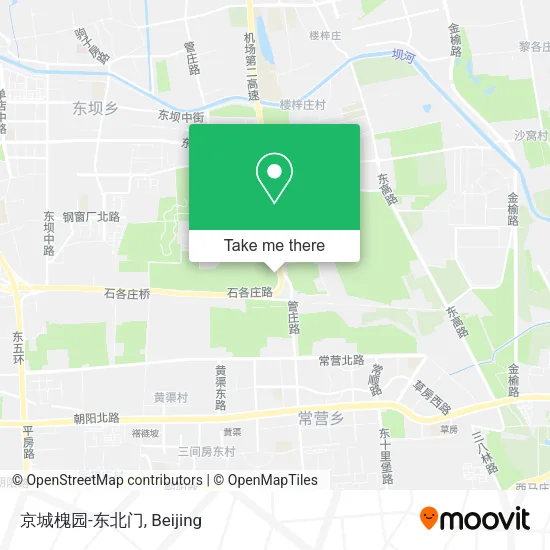京城槐园-东北门 map
