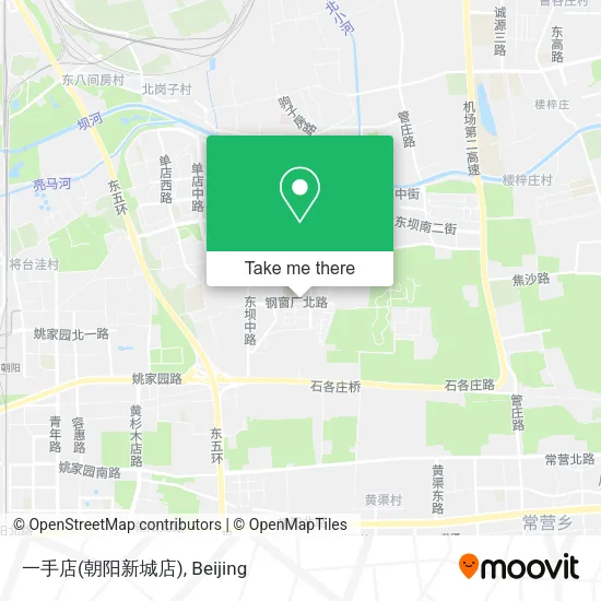 一手店(朝阳新城店) map
