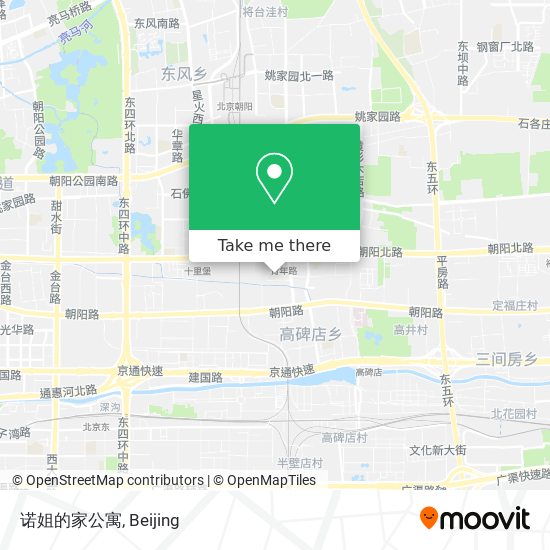 诺姐的家公寓 map