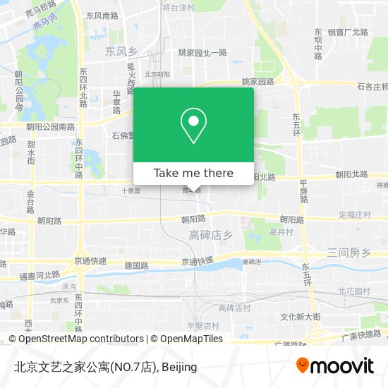 北京文艺之家公寓(NO.7店) map