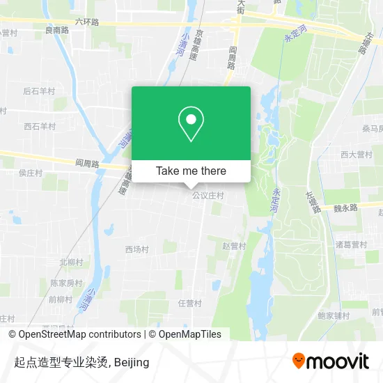起点造型专业染烫 map