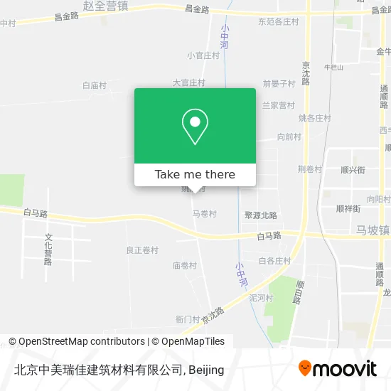 北京中美瑞佳建筑材料有限公司 map