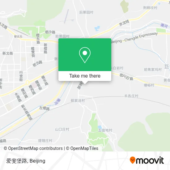 爱斐堡路 map