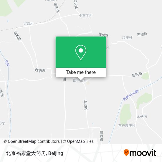北京福康堂大药房 map