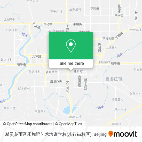 精灵花雨音乐舞蹈艺术培训学校(步行街校区) map