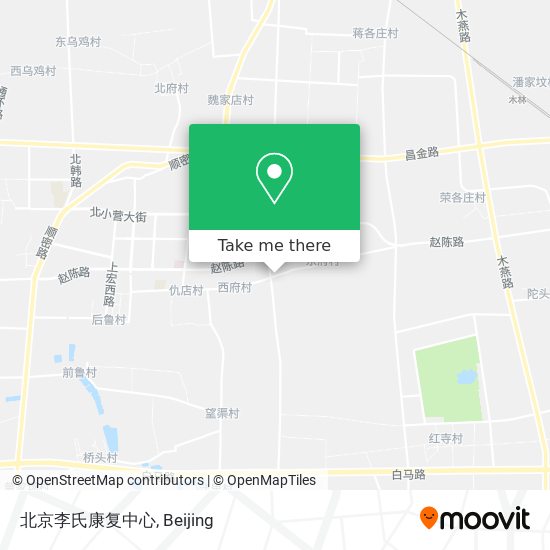 北京李氏康复中心 map