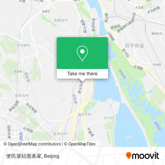 便民菜站面条家 map