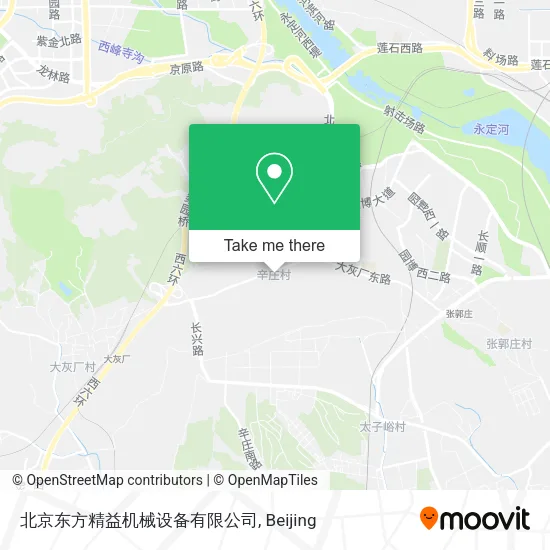 北京东方精益机械设备有限公司 map