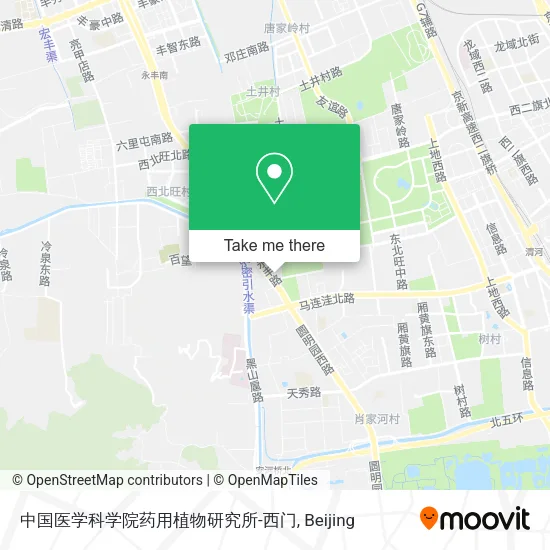 中国医学科学院药用植物研究所-西门 map