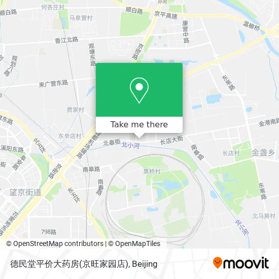 德民堂平价大药房(京旺家园店) map