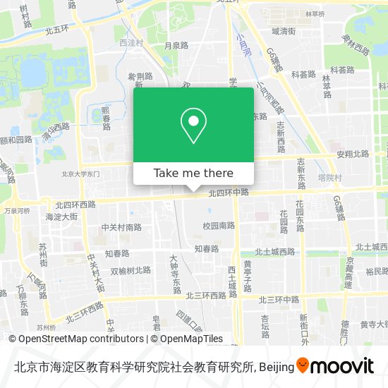 北京市海淀区教育科学研究院社会教育研究所 map