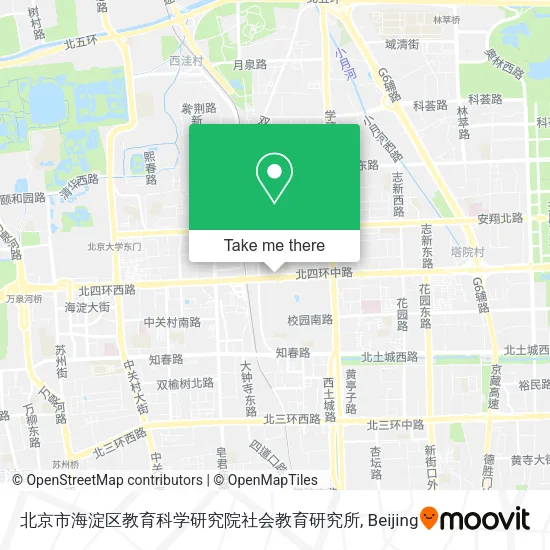 北京市海淀区教育科学研究院社会教育研究所 map
