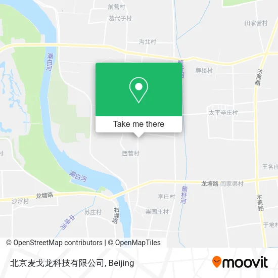 北京麦戈龙科技有限公司 map