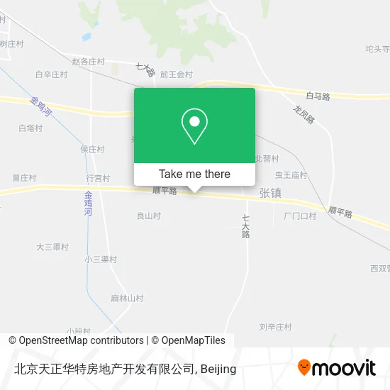 北京天正华特房地产开发有限公司 map