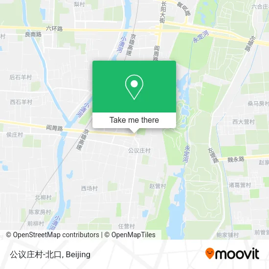 公议庄村-北口 map
