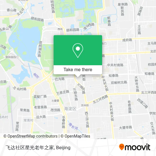飞达社区星光老年之家 map