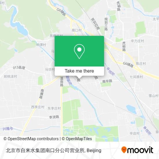 北京市自来水集团南口分公司营业所 map