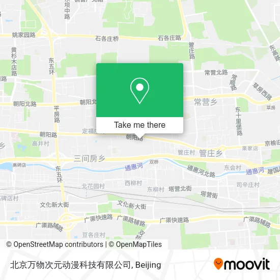 北京万物次元动漫科技有限公司 map