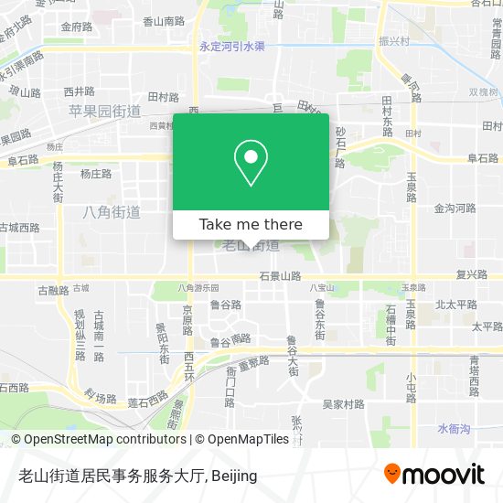 老山街道居民事务服务大厅 map